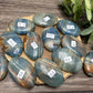 Blue Onyx Palm Stone