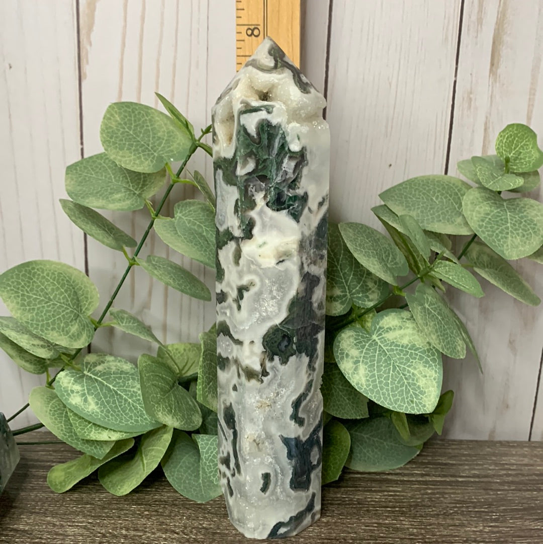 Moss Agate (XL Towers)