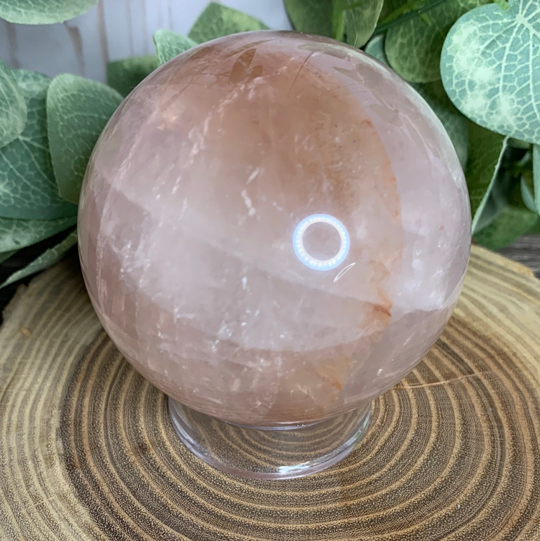 Fire Quartz Sphere