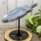 Agate Dragon on Black Stand that Rotates