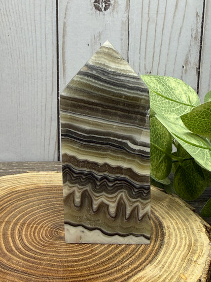 Banded Calcite Tower