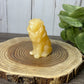 Lion - Orange Calcite