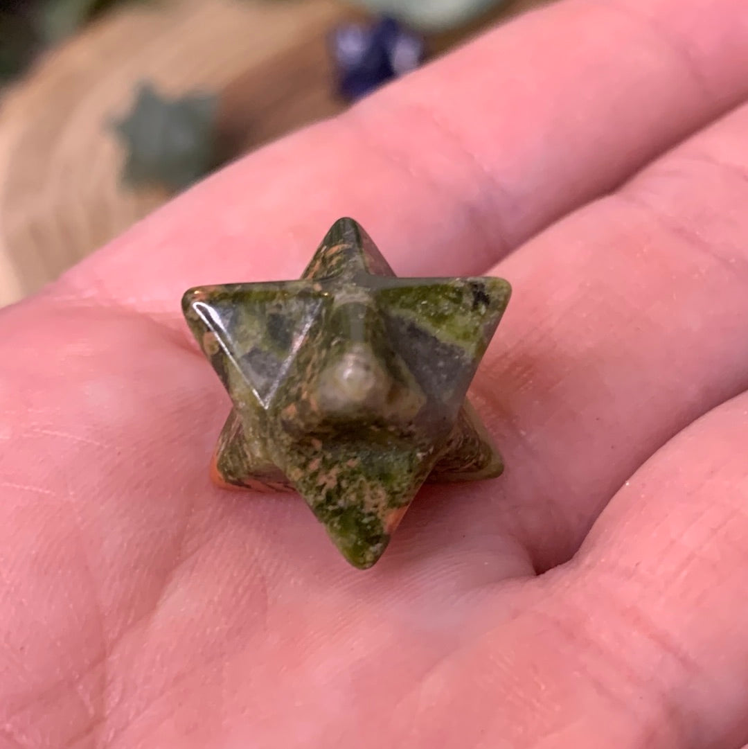 Merkaba Crystal Carving - Small