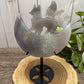 Nine Tailed Fox Carvings on Stand