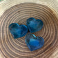 Blue Fluorite Carved Hearts