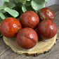 Red Jasper Spheres