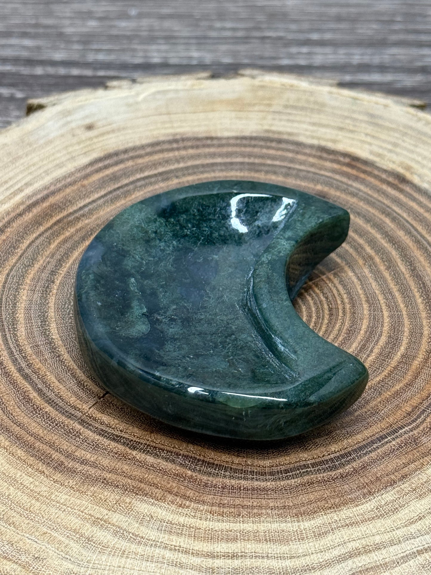 Moss Agate Bowls