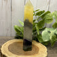 Fluorite Towers Larger - Yellow and Purple