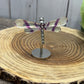 Small Dragonfly Wings on Stand - Fluorite
