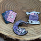 Mystical Pins - Crystal Ball, Cards, Crystals w Moon Pin
