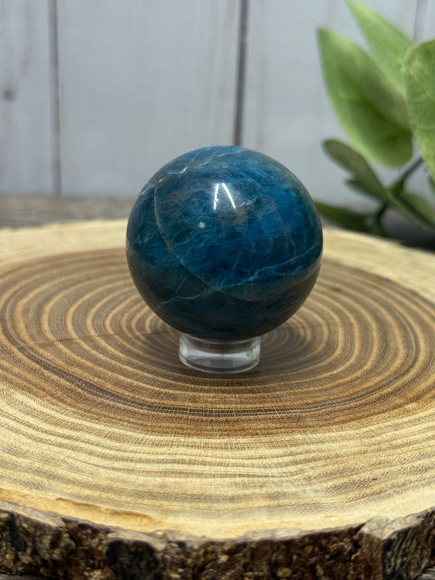 Blue Apatite Spheres