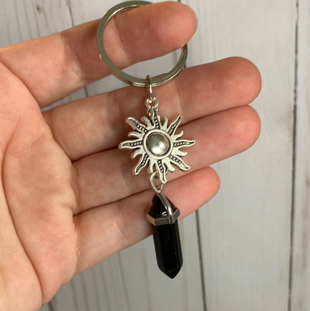 Keychain - Sun Charm