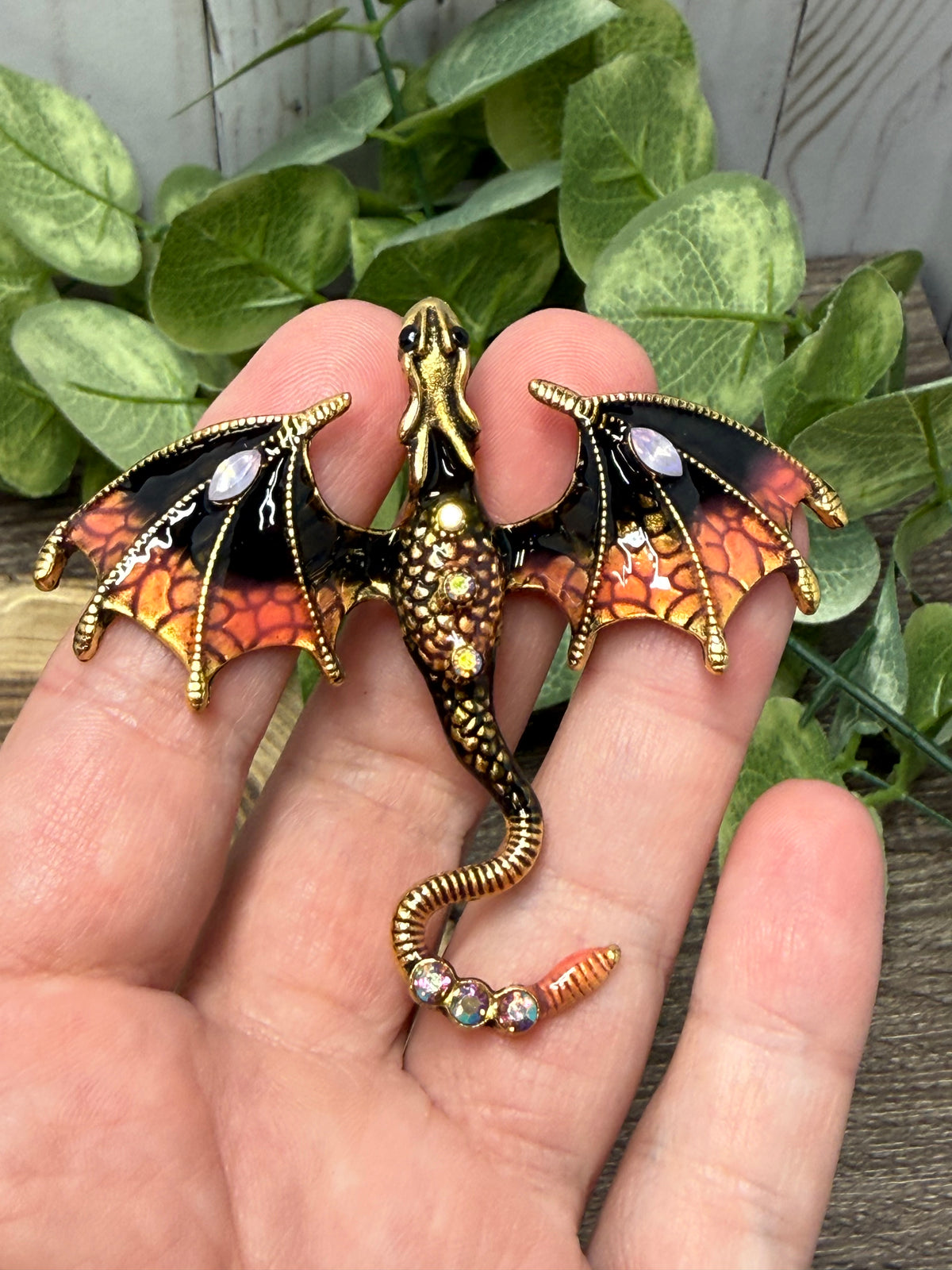 Large Fancy Dragon Pins