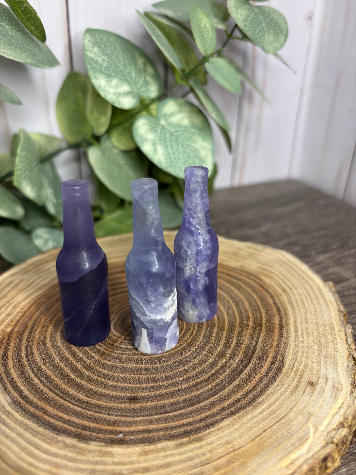 Fluorite Bottle Carving