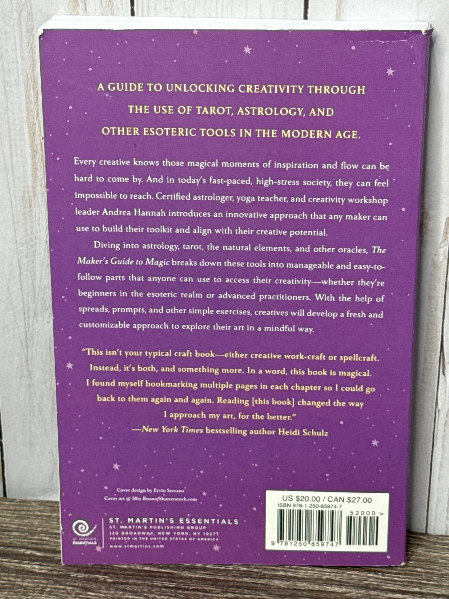 DAMAGED The Maker's Guide to Magic - How to unlock your creativity using astrology, tarot, and other oracles