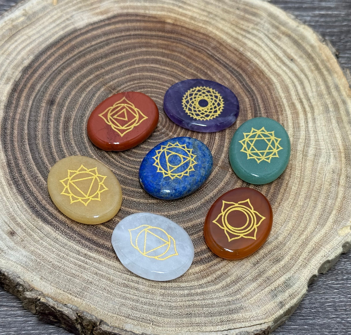 Worry Stones - Oval, Heart, Teardrop