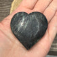 Garnet and Astrophyllite Hearts