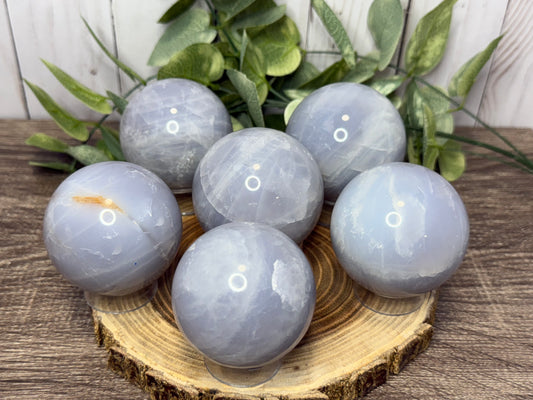 Blue Rose Quartz Sphere
