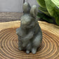 Rabbit Carving - Mom and Baby