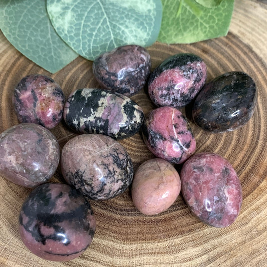 Rhodonite Tumbles