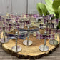 Small Dragonfly Wings on Stand - Fluorite
