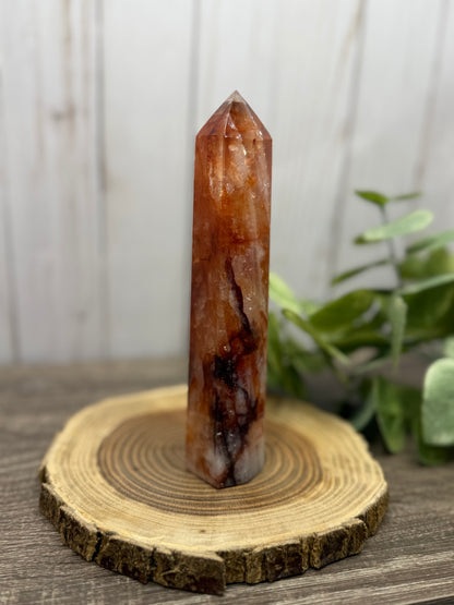 Fire Quartz Towers  - Larger, Full of Rainbows!