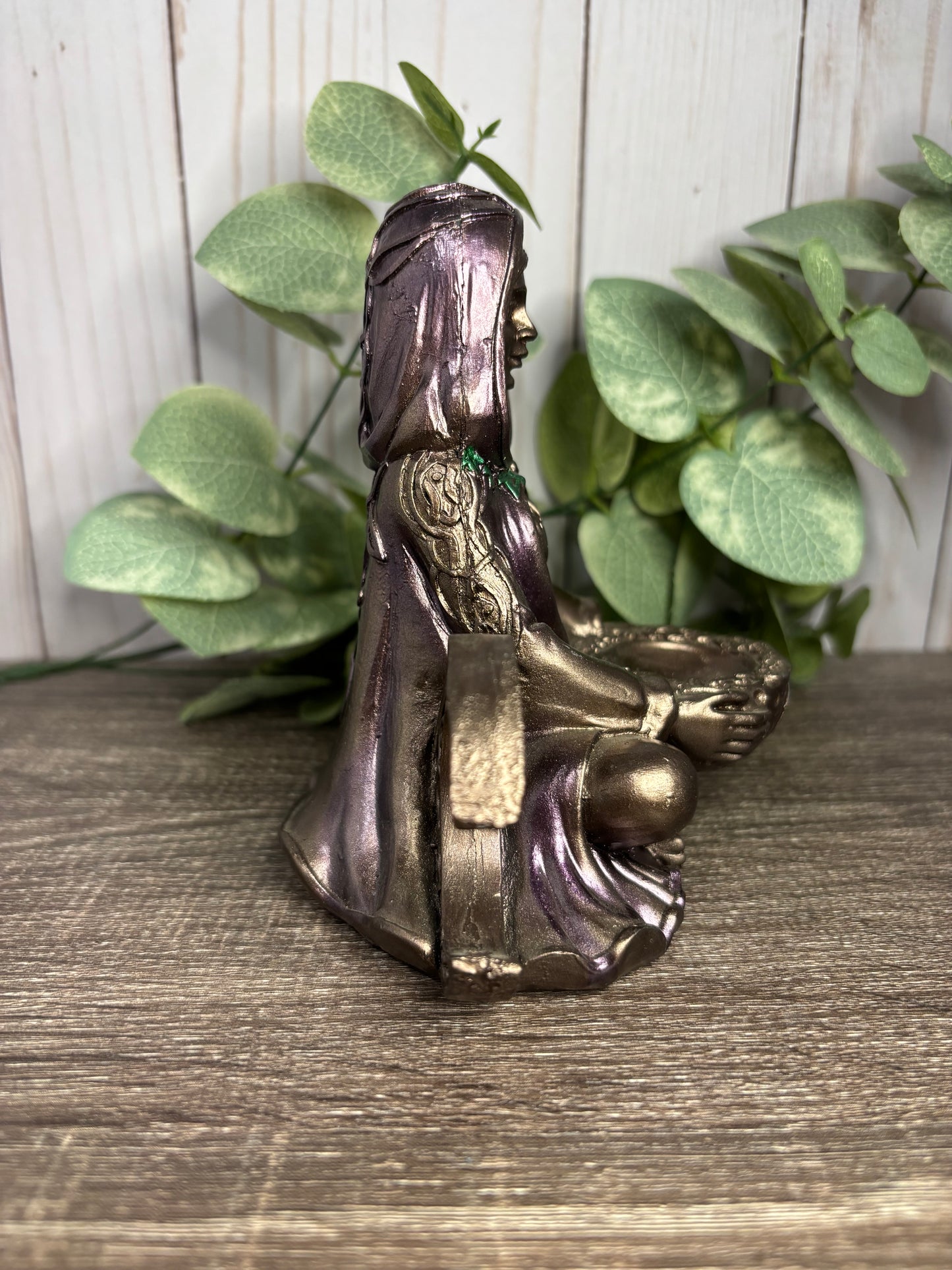 Triple Moon Goddess Sphere Holder/Stand