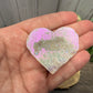 Druzy Geode Agate Hearts