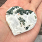 Moss Agate Hearts