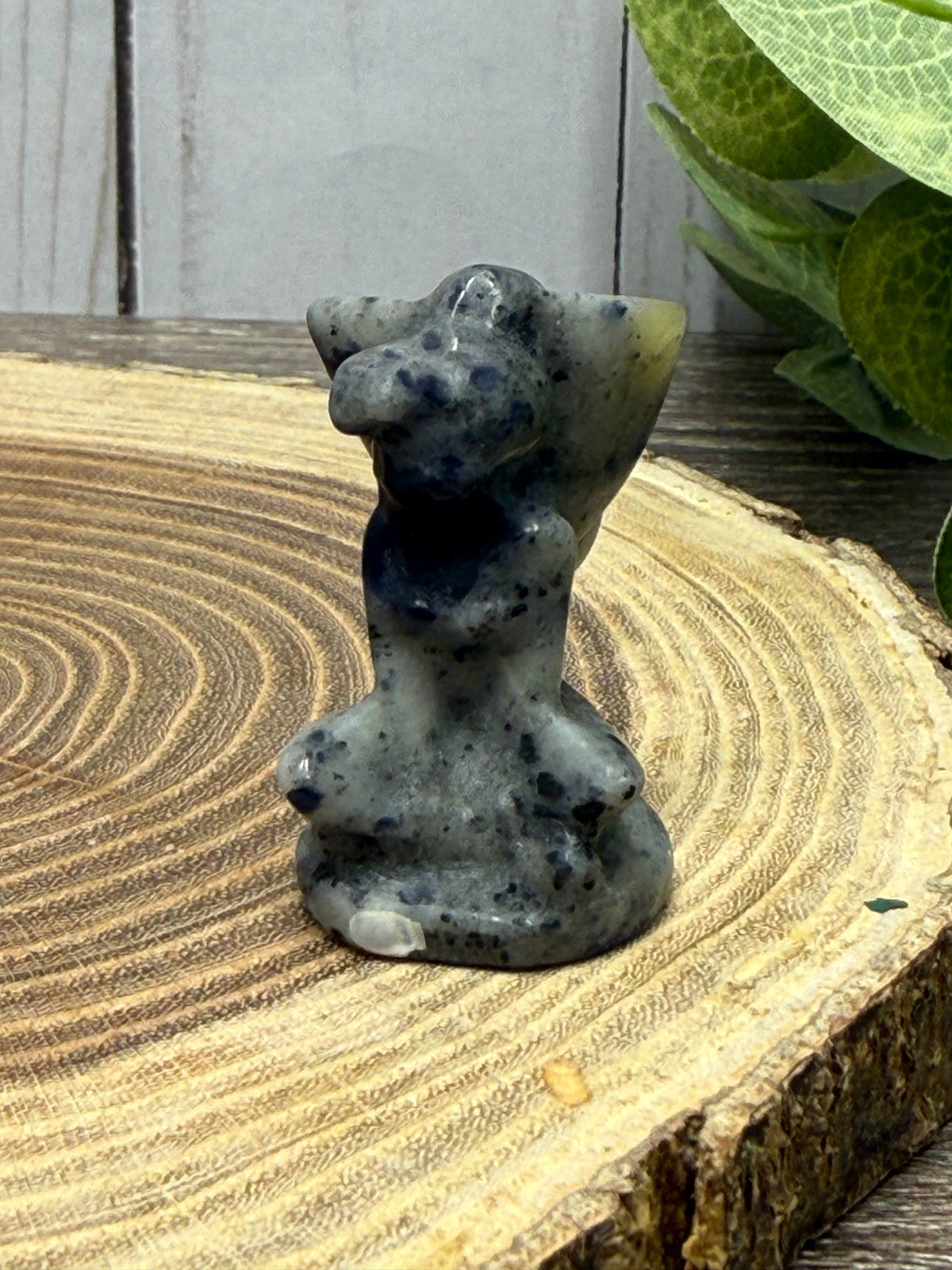 Fluorite Fairy Tinkerbell Carving