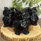 Large Owl Carvings - Black Obsidian