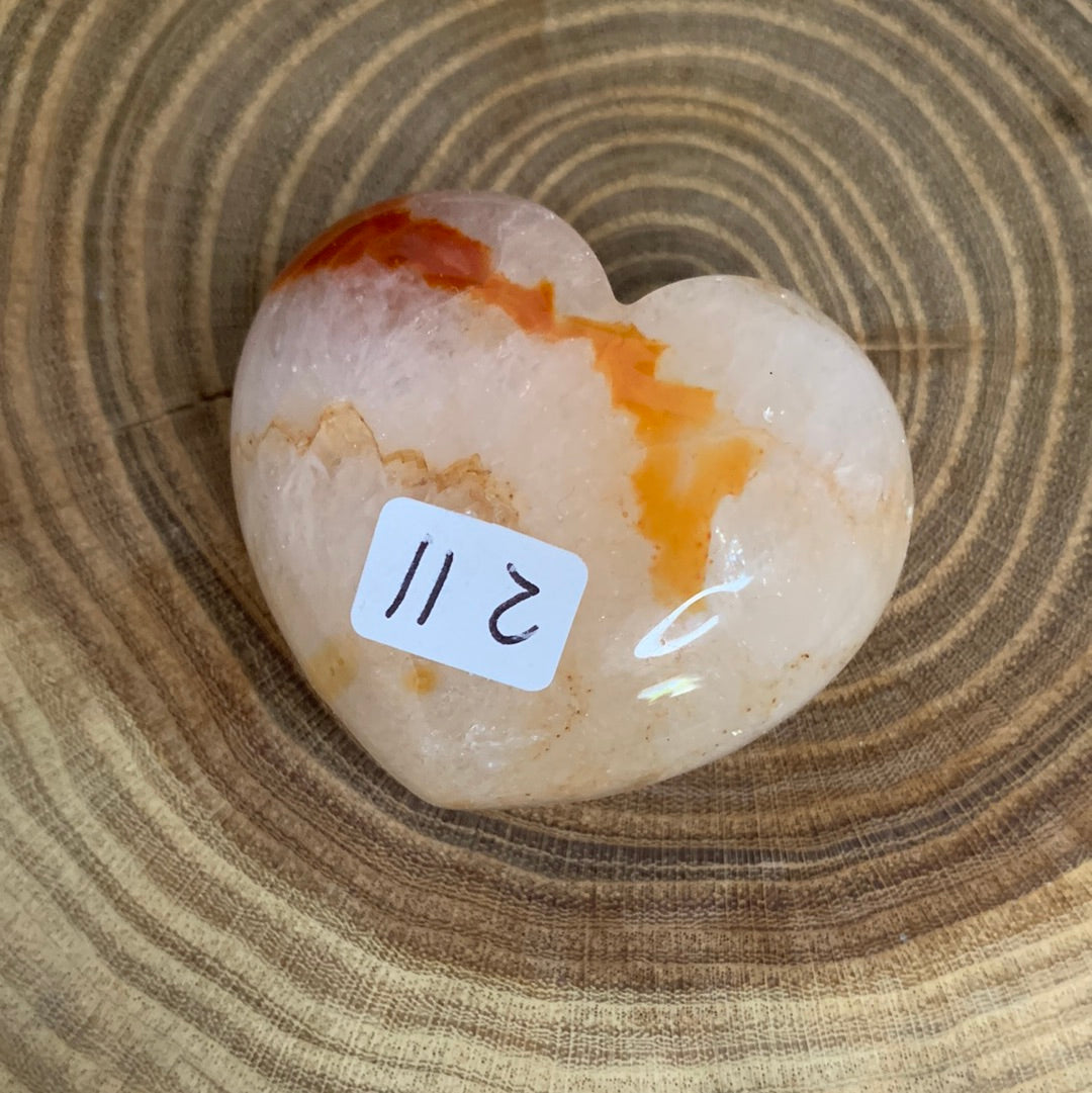 Hearts Carnelian