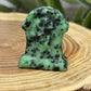 Tombstones / Head Stones with a Skull Engraved - Halloween Carving