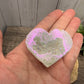 Druzy Geode Agate Hearts