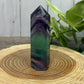 Fluorite Tower (dark green and purple)