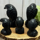 Obsidian Bird Carvings - Large and Medium
