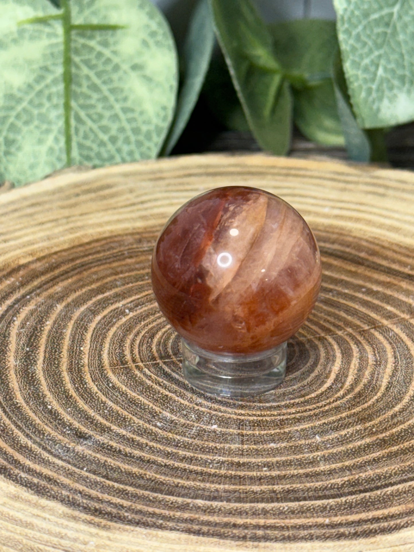 Fire Quartz Small Spheres