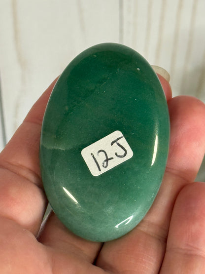 Green Aventurine Palm Stones