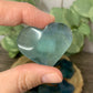 Blue Fluorite Carved Hearts