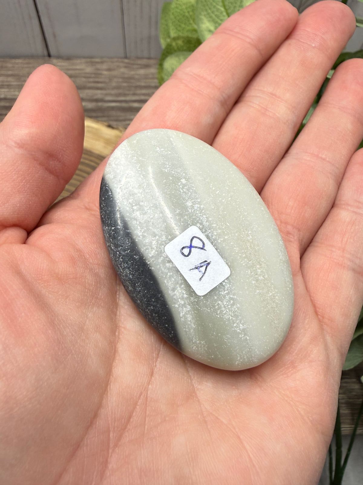 Tai Chi Jade Palm Stones