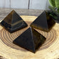 Tigers Eye Pyramid