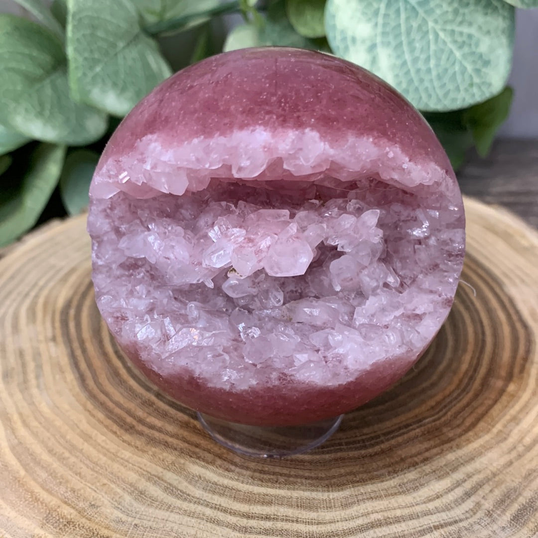 Strawberry Quartz Spheres