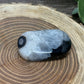 Black Agate Palm Stones