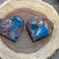 Multi Stone Hearts - Unique (Sun Stone, Lepidolite and Blue Apatite in one)