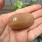 Peach Moonstone Palm Stones