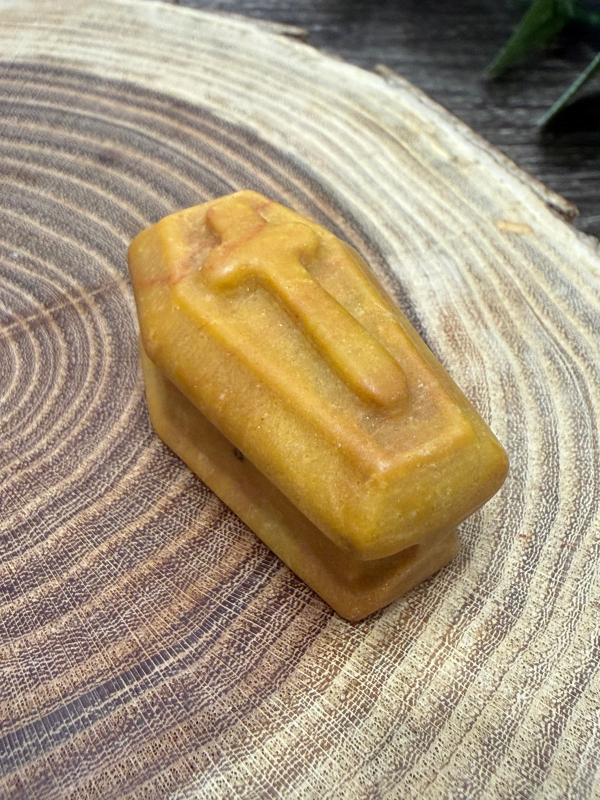 Coffin Crystal Carving