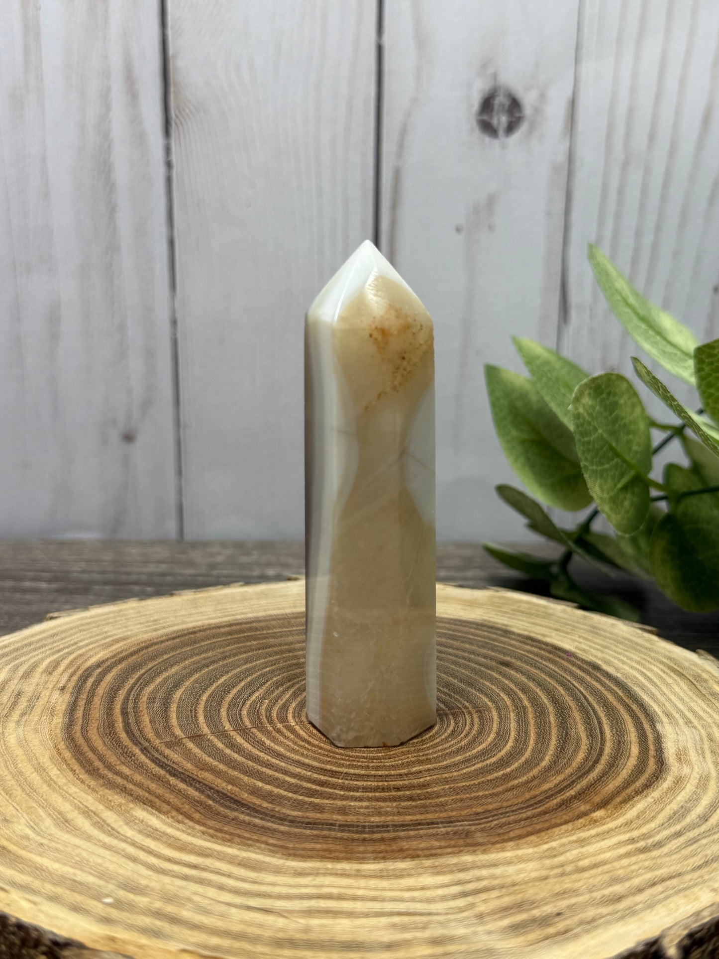 Chocolate Calcite Tower