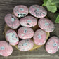 Pink Rhodonite Palm Stones