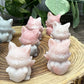 Small Nine Tailed Fox Carvings