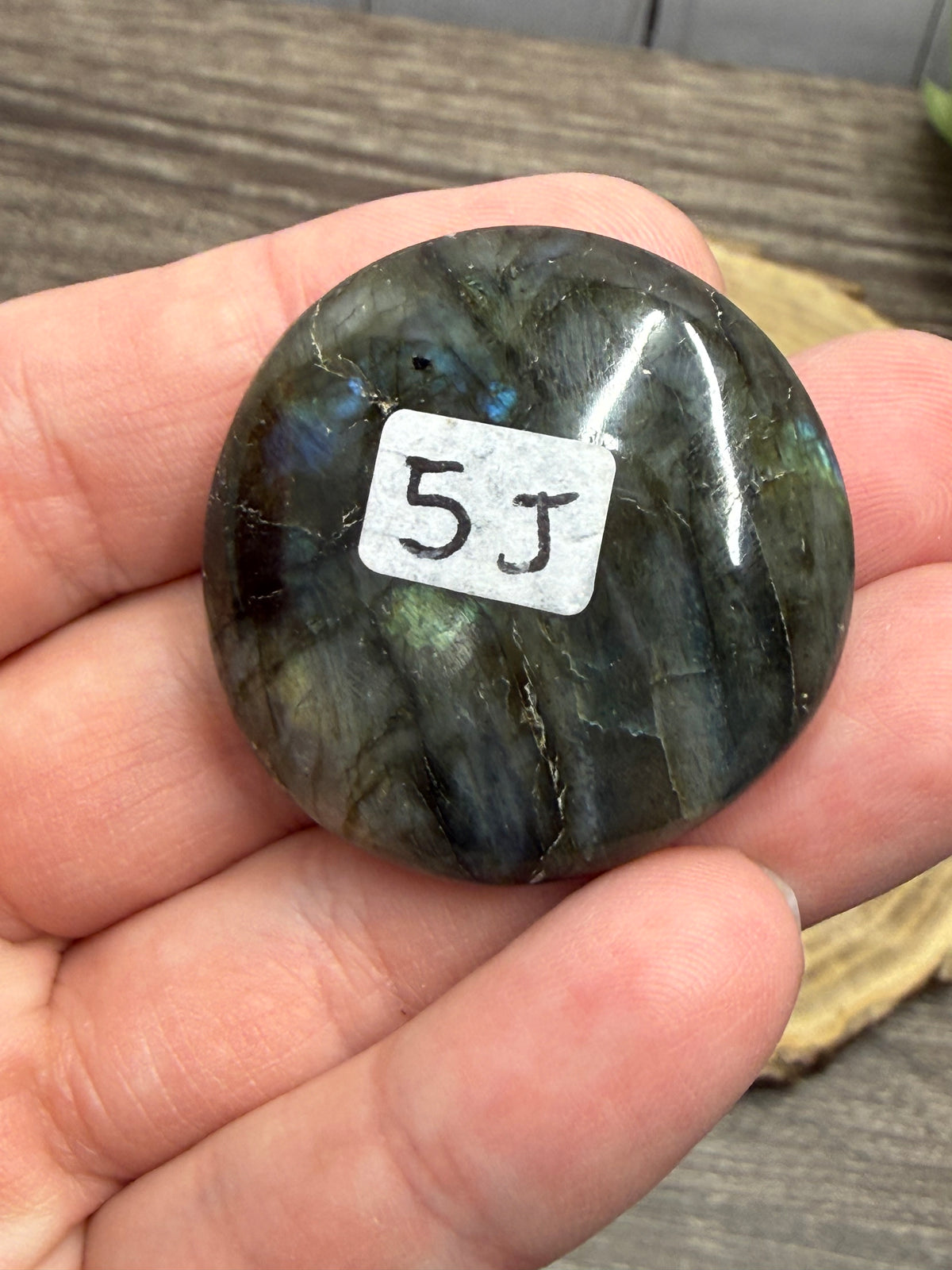 Labradorite Palm Stones - small
